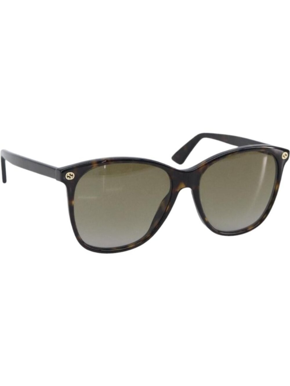 GUCCI Sunglasses plastic Dark Brown